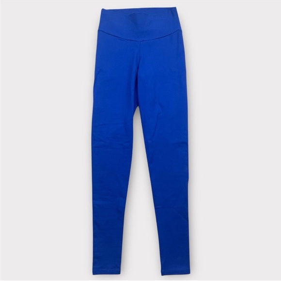 Royal Blue High-Waisted Leggings Scrunch Butt CLS Sportswear Size Small - Picture 1 of 3